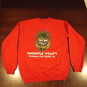 37a) PINEAPPLE WILLY'S 🍍 PCB Sweater Adult Sz. Small